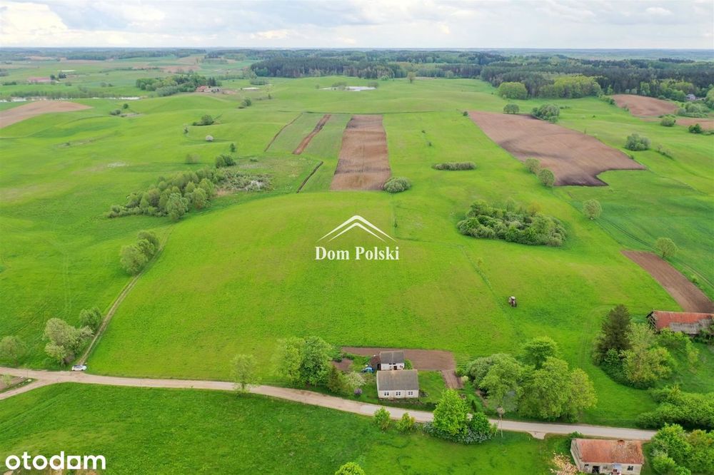 Działka 0,55 ha z WZ na Mazurach - Barany - Więcej