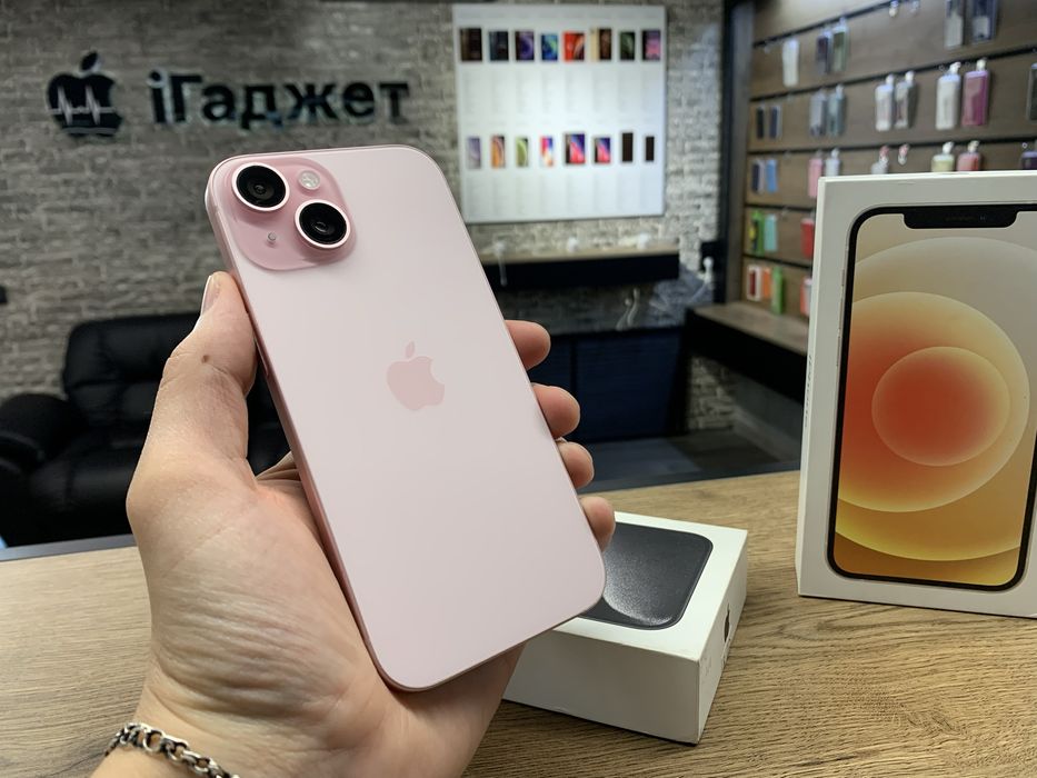 iPhone 15 128GB (Pink) Neverlock. Магазин. Гарантія