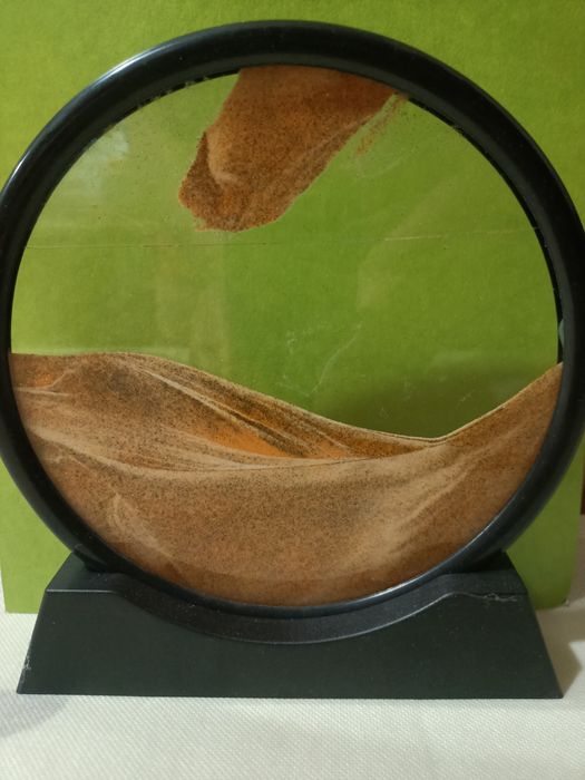 Настольная картина антистресс 3Д цветной песок