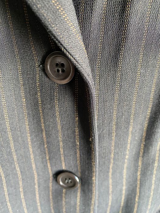 Fato preto com risca Zara Tam.;38