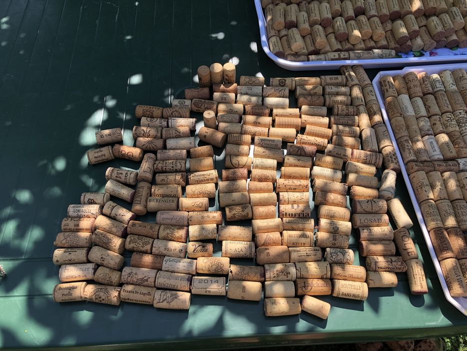 Пробка натуральная для поделок.