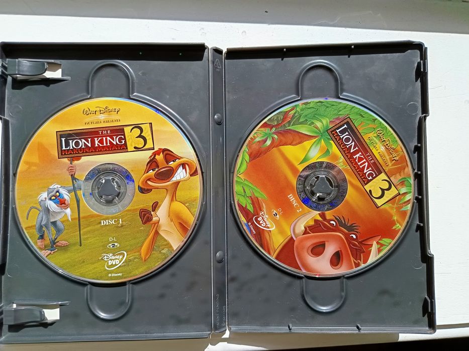 DVD Disney rei leão 3