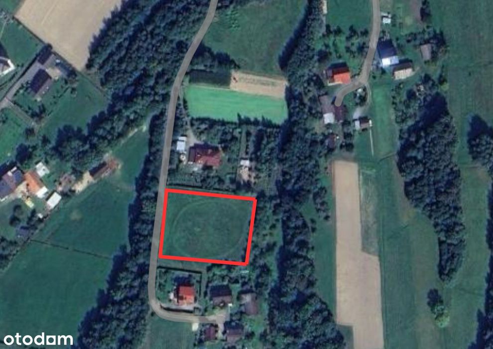Na sprzedaż działka rolno-budowlana – 2900 m² w Zawadce