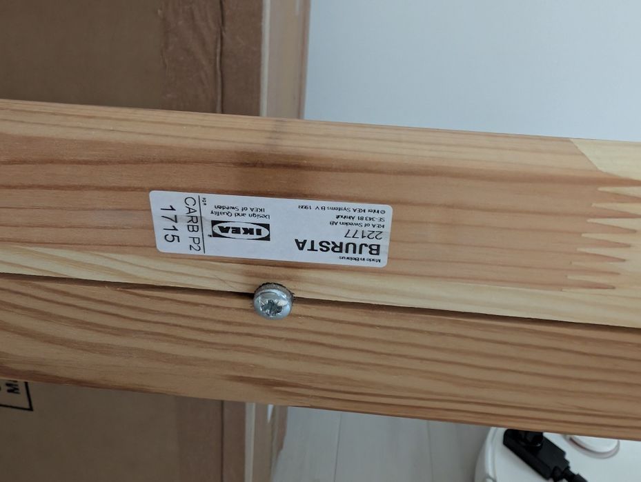 Mesa bjursta extensível ikea