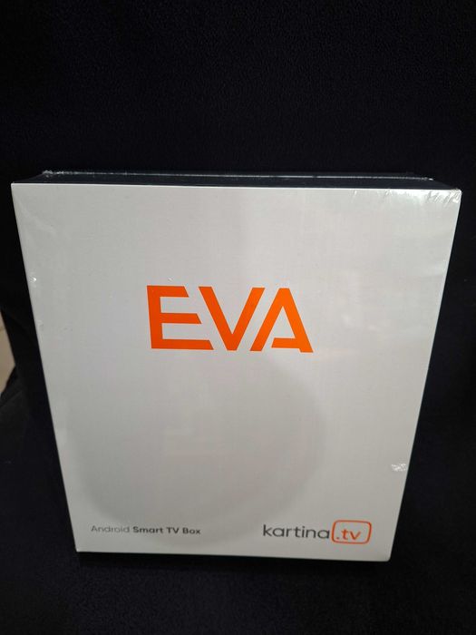 Kartina.TV Eva 4k UHD Android Smart TV Box WIFI Bluetooth ZAPLOMBOWANE