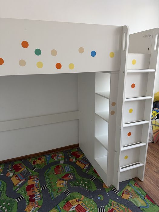 Łóżko piętrowe Ikea Smastad