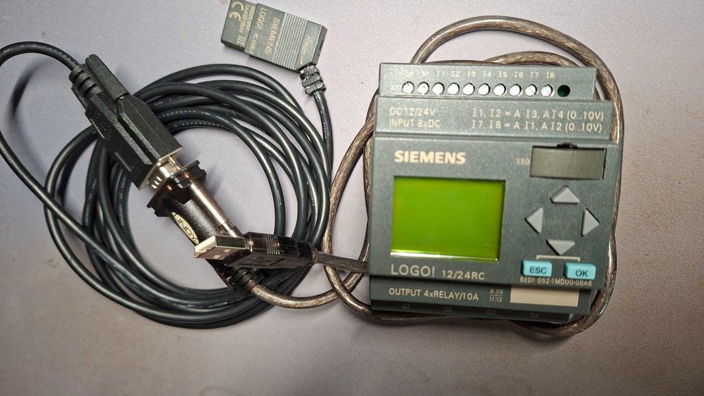 Autómato Siemens LOGO! 12/24RC - Ideal para pequenas automações