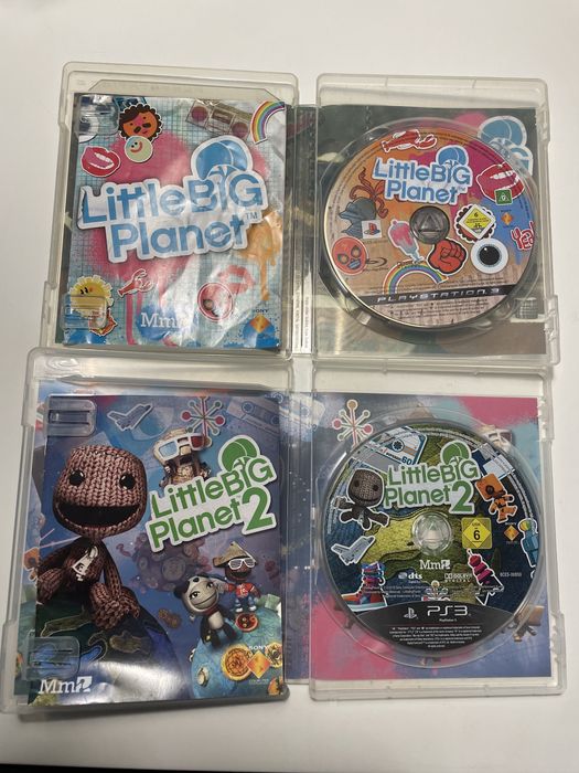PS3- Little Big Planet, Angry Birds, Sports e Start the Party
