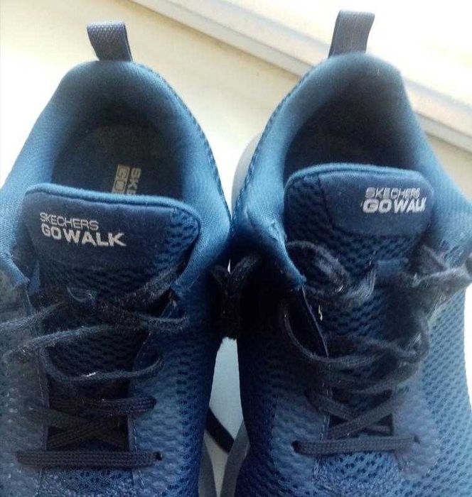 Чоловічі кросівки skechers go walk navy(оригінал)