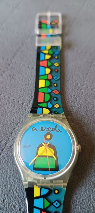 Relógio Swatch "a escola" edição limitada