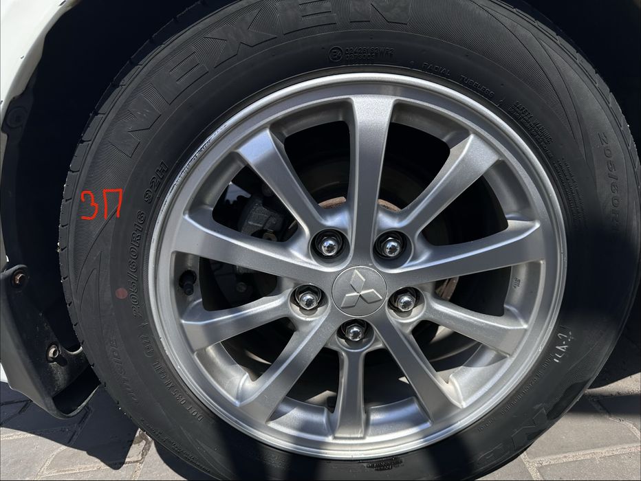 Диски оригінальні Mitsubishi 5.114/3 R16