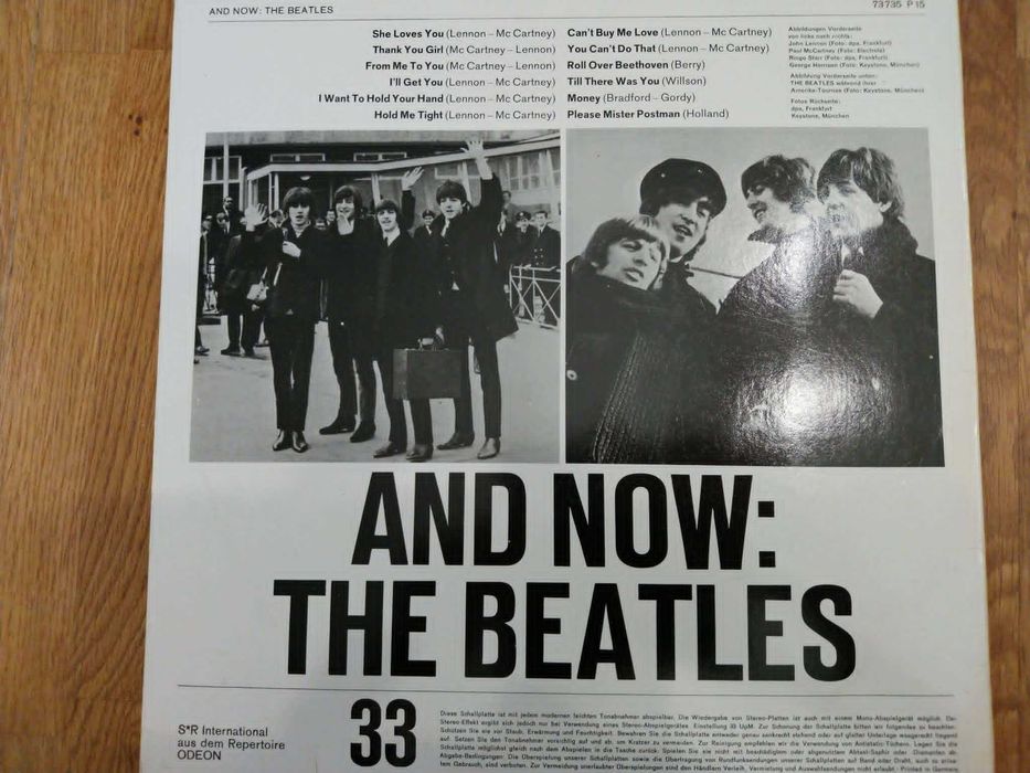 The Beatles And Now Odeon-International Vinyl wyd.1966
