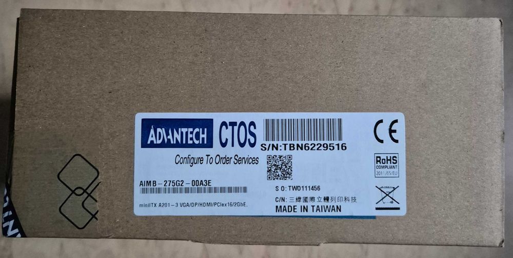 Материнська плата, ПК Advantech AIMB-275G2-00A3E (Intel i3-7101E)