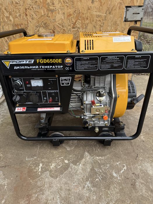 Генератор Forte FGD 6500E стан нового
