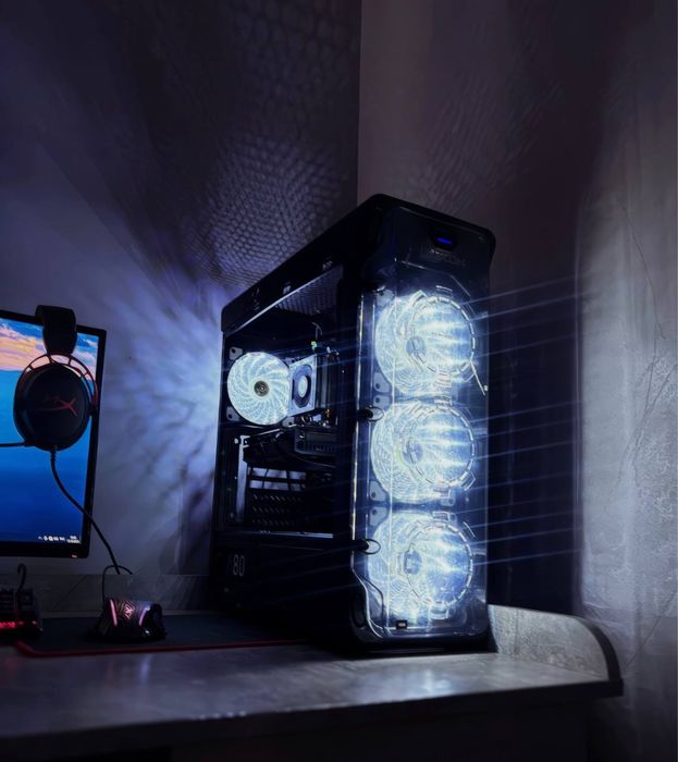 Ігровий компʼютер Відеокарта rx6600 аналог RTX3060 ryzen 5 3600