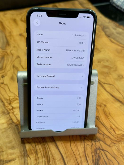 Apple iPhone 11 Pro Max - 256 GB - Desbloqueado - em ótimo estado!!
