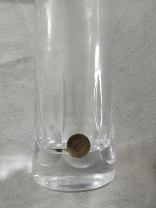 Copos de cristal nunca usados