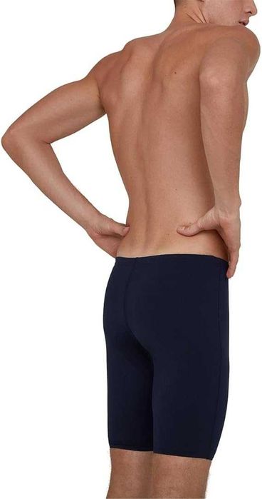 SPEEDO Męskie Kąpielówki Jammer Eco Endurance+ Granatowe M Odporne Na Chlor