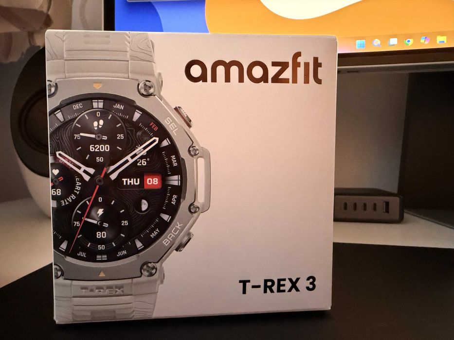 Amazfit T-REX 3, Haze Gray - NOWY