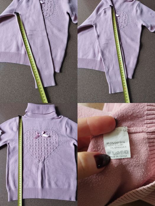 Лот 4 5 років плаття H&M кофта туніка светр гольф сукня Robinzone паке