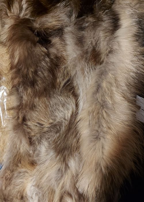 Parka Rozenek futro naturalne Jenot Nowość Poszukiwana