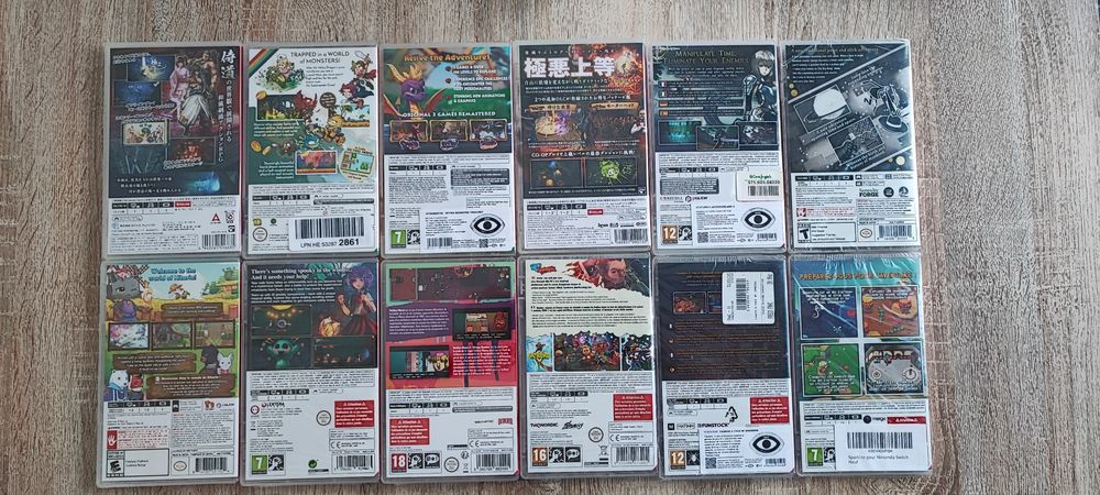 Jogos Selados Nintendo Switch