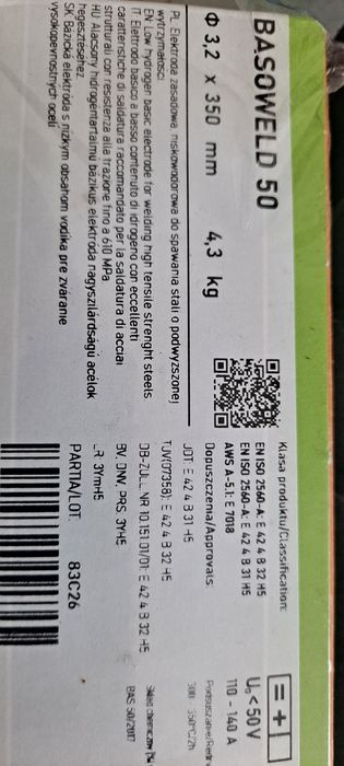 Elektrody Metalwed 3.2