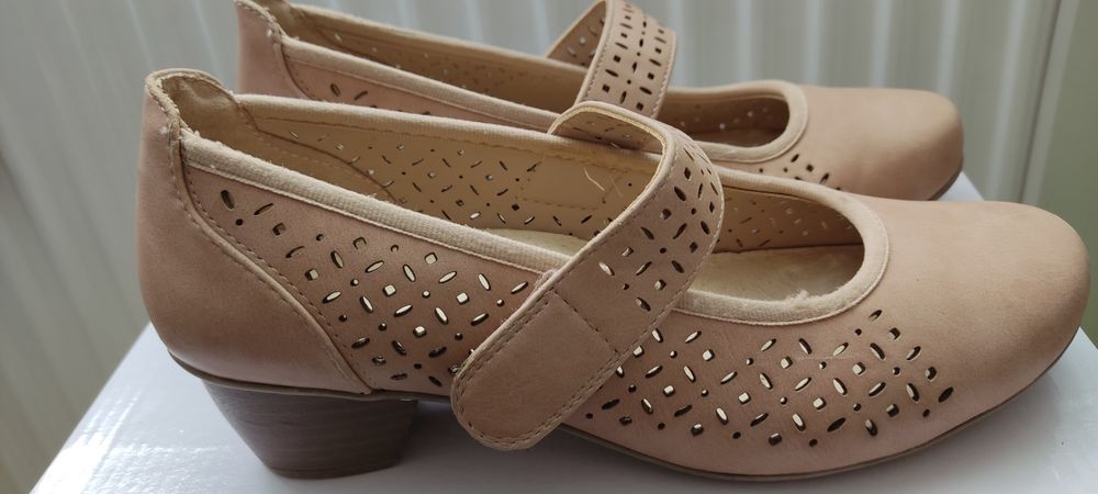 Buty Easy Street, roz. 4,5  skórzane