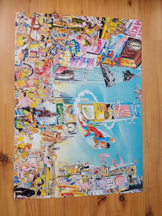 Puzzle 1000 Jumbo jak nowe