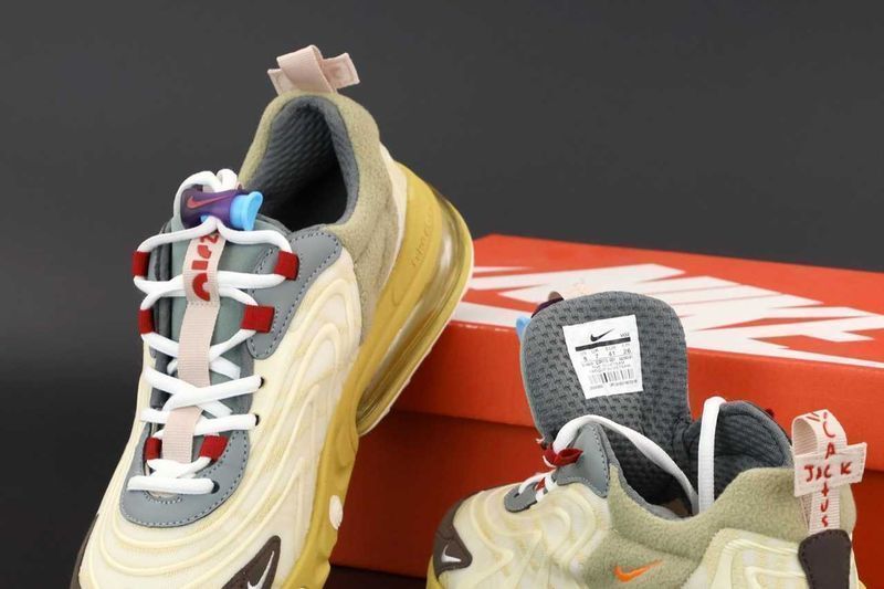 Кроссовки Nike Air Max 270 React x Travis Scott найк макс трэвис скотт
