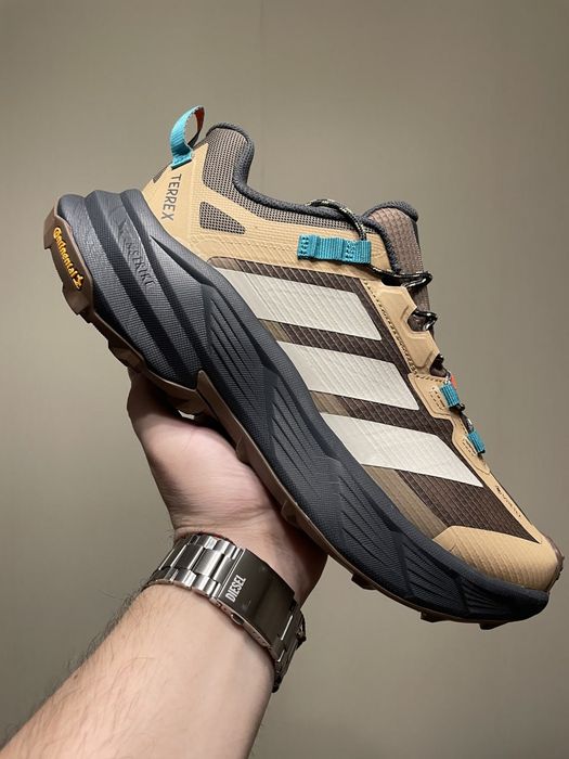 Кросівки Adidas Terrex Free Hiker SL Gore-tex Earth Strata premium i97
