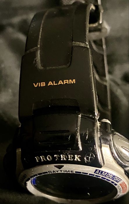 Casio Pro Trek PRS-400 para pesca e fases da lua ,vintage