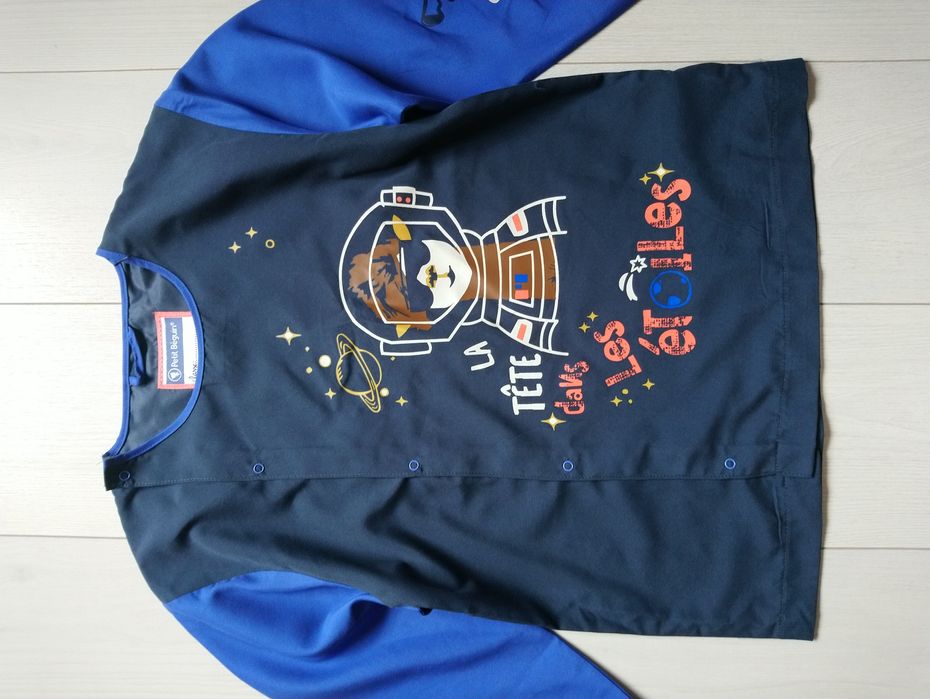 Нова шкільна сорочка халат Petit Beguin на 9-10 років