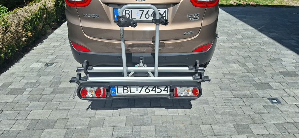 Bagażnik rowerowy  uchylny