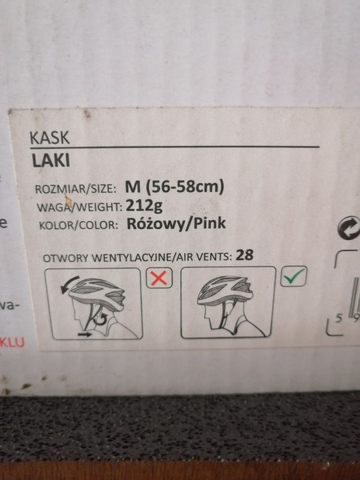 Kask rowerowy Kross malinowy
