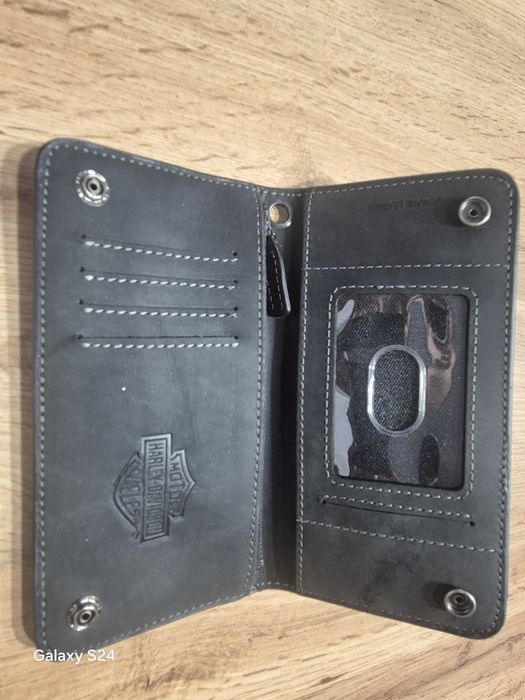 Harley Davidson oryginalny  skórzany portfe