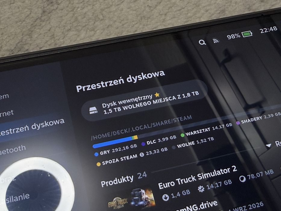 Steam Deck OLED 2TB (Oryginalne 512GB)