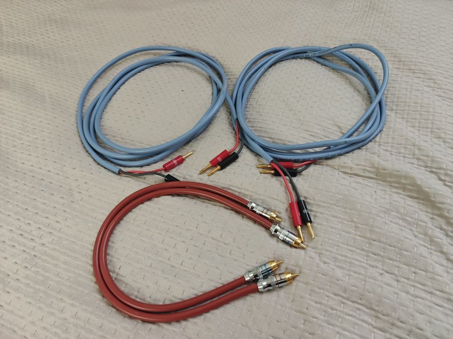 Kable RCA Black Rhodium. Stan bardzo dobry! SOLIDNE