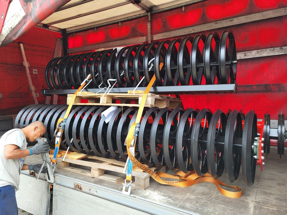 Wał daszkowy fi500/fi600 3m 2.5m 2.0m Sanarol