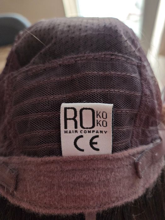 Peruka syntetyczna Rokoko