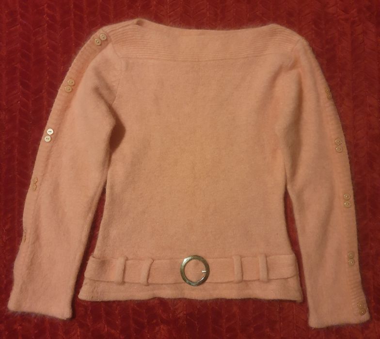 Sweter wełna angora Włoski.