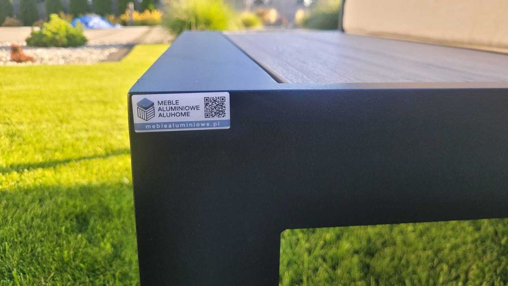 Meble aluminiowe moduły ogrodowe na taras ogród zimowy producent PL
