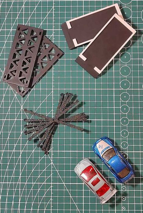 Ekspozytor Stojak na samochodziki Hot Wheels - 5szt w zestawie!