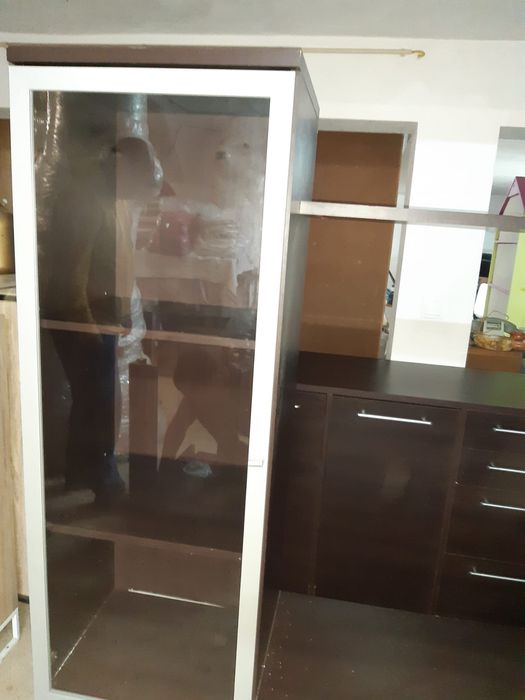 Movel de sala em madeira moderno