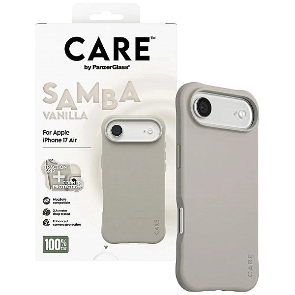Etui CARE by PanzerGlass Fashionable Samba MagSafe na iPhone Air - sza