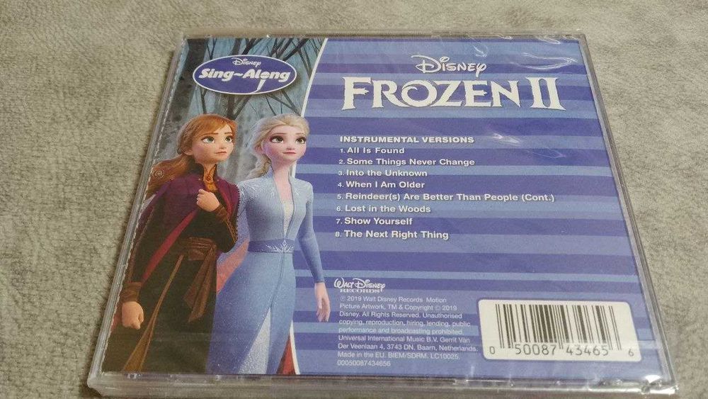 FROZEN 2. cd, в пленке, оригинал