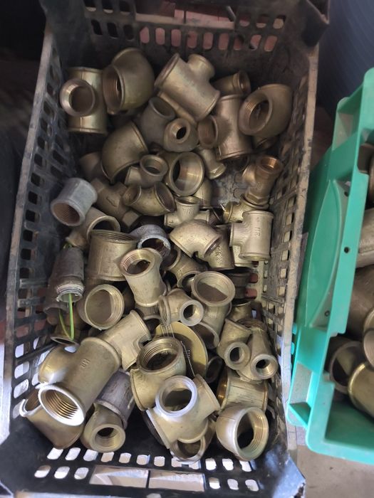 Acessórios novos latão pichelaria canalização