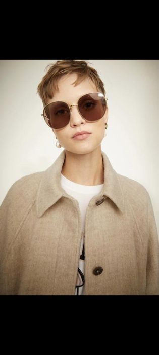 Пальто сорочка h&m оверсайз
