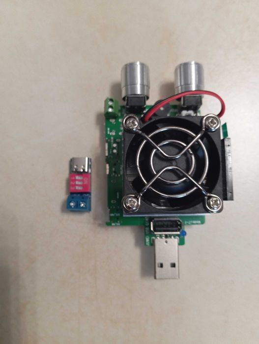 USB-тестер JUWEI JW-D2, 35 Вт електронне навантаження QC2.0/3.0