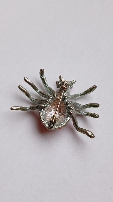 Broszka damska Pajączek